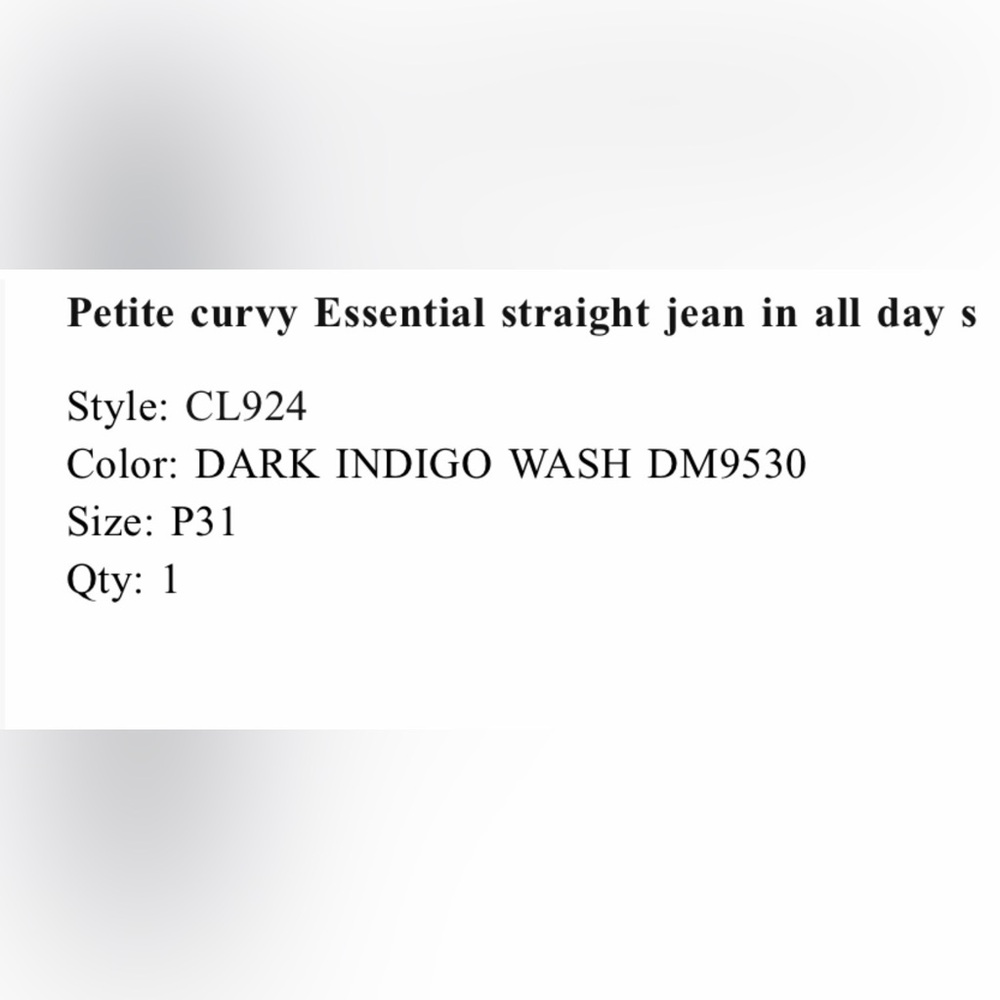 J. Crew Factory Women Jeans Essential Straight Leg Dark Indigo - Petite Curvy